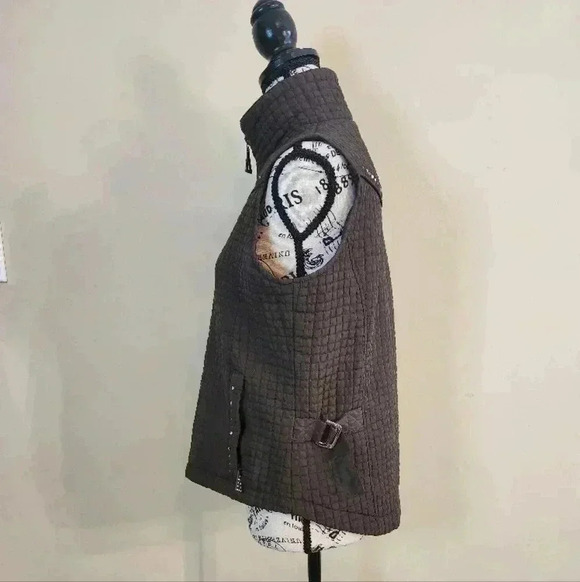 Rod's western cowboy core Brown Quilted Vest, Medium - Picture 7 of 13